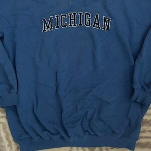 Gildan Blue Heavy Cotton Sweatshirt